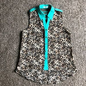 Blu Pepper Sleeveless Top